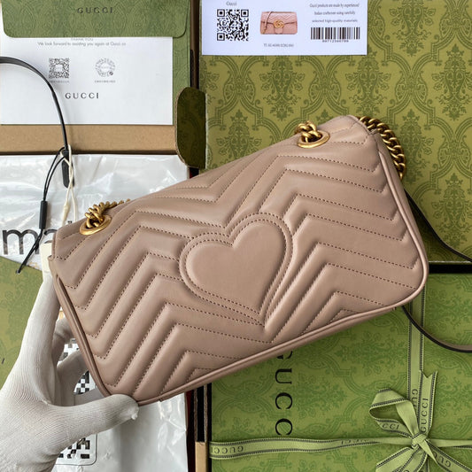 Pronta Entrega – Bolsa Gucci GG Marmont Matelassê Grande