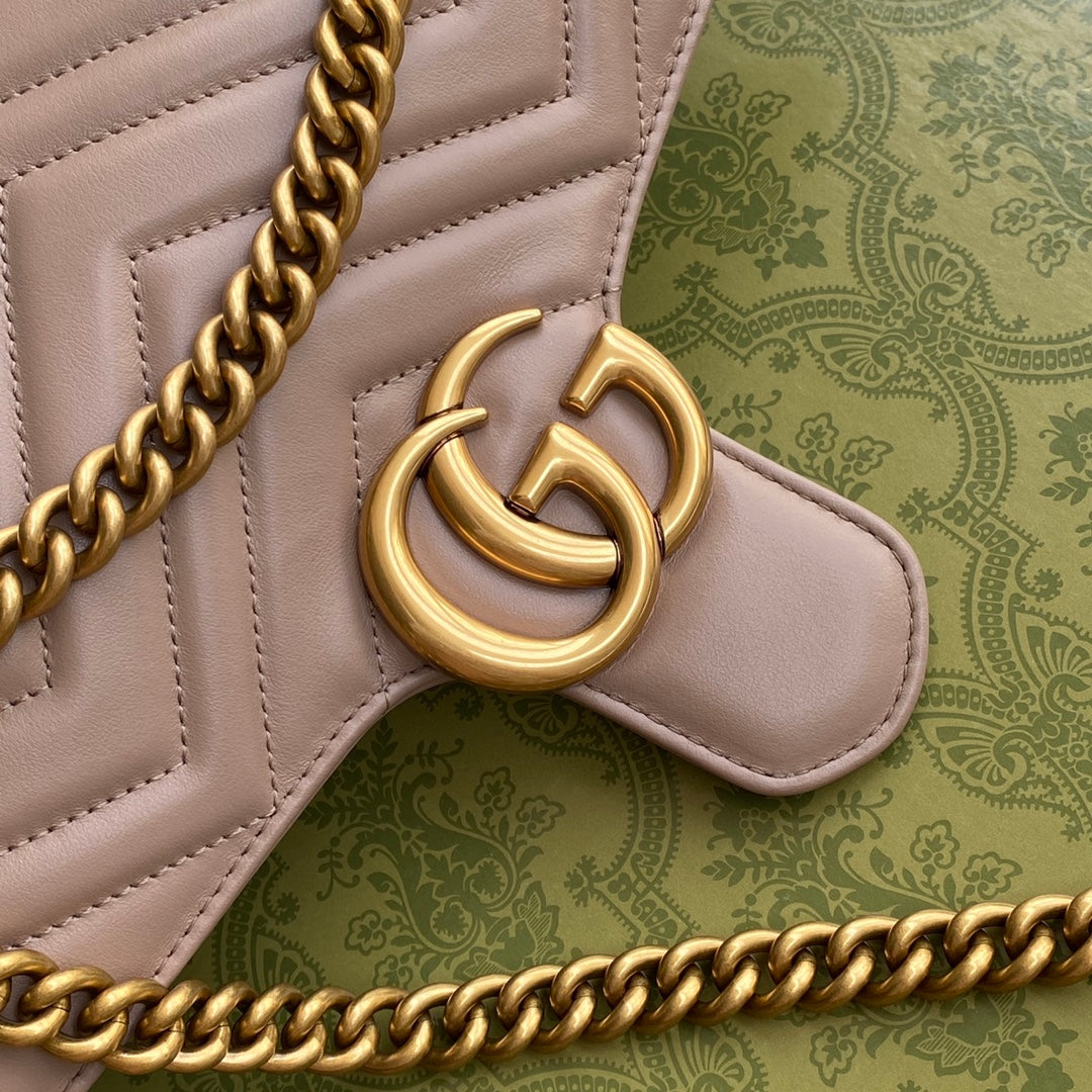 Pronta Entrega – Bolsa Gucci GG Marmont Matelassê Grande