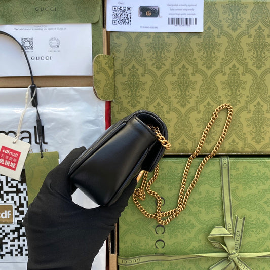 Pronta Entrega – Bolsa Gucci GG Marmont Matelassê Pequena