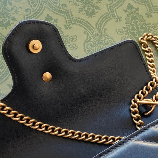 Pronta Entrega – Bolsa Gucci GG Marmont Matelassê Pequena