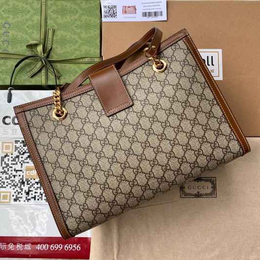 Pronta Entrega – Bolsa Gucci Padlock GG de Ombro Média
