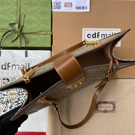 Pronta Entrega – Bolsa Gucci Padlock GG de Ombro Média