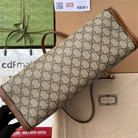 Pronta Entrega – Bolsa Gucci Padlock GG de Ombro Média