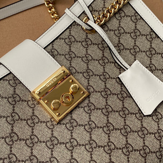 Pronta Entrega – Bolsa Gucci Padlock GG de Ombro Média