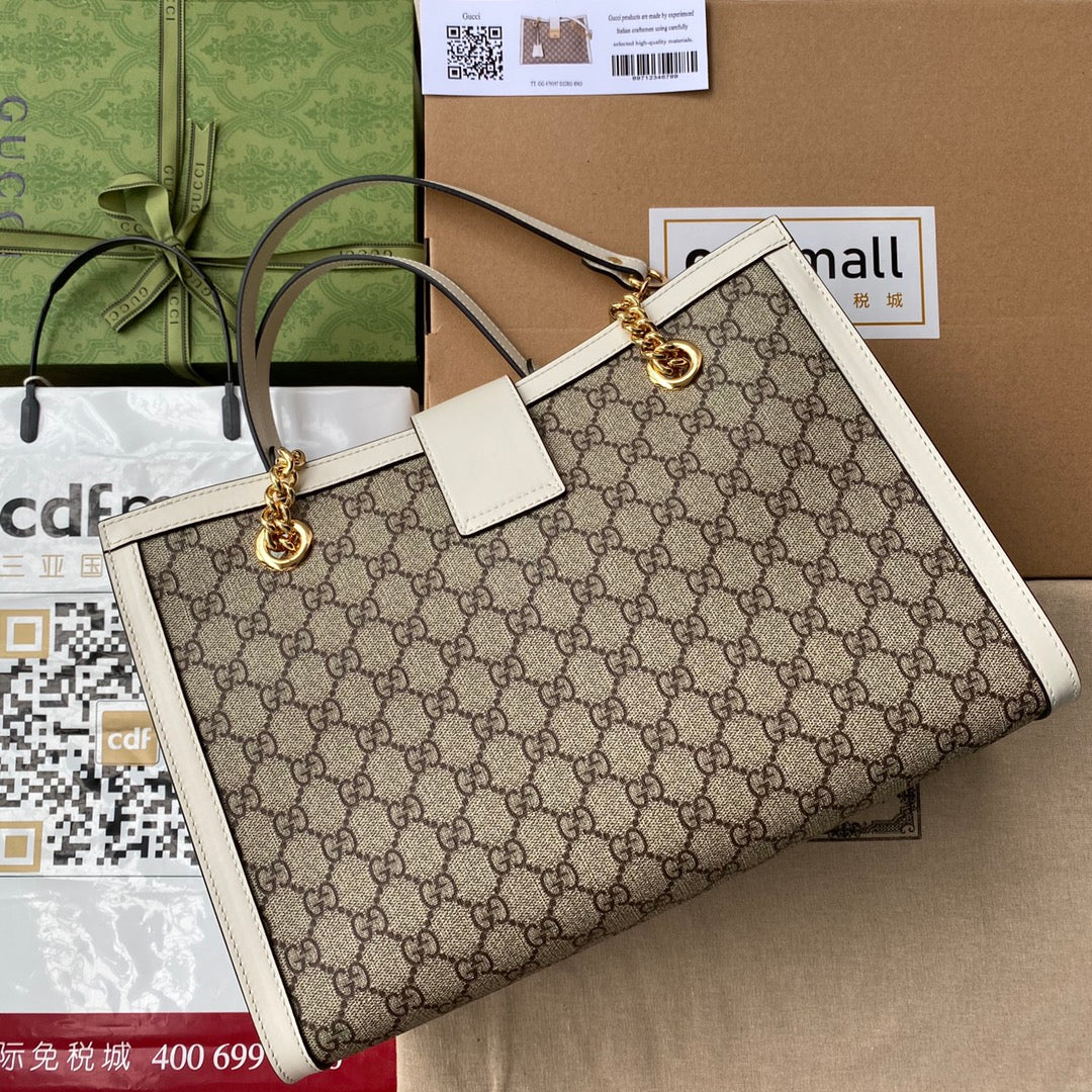 Pronta Entrega – Bolsa Gucci Padlock GG de Ombro Média