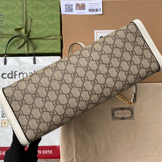 Pronta Entrega – Bolsa Gucci Padlock GG de Ombro Média