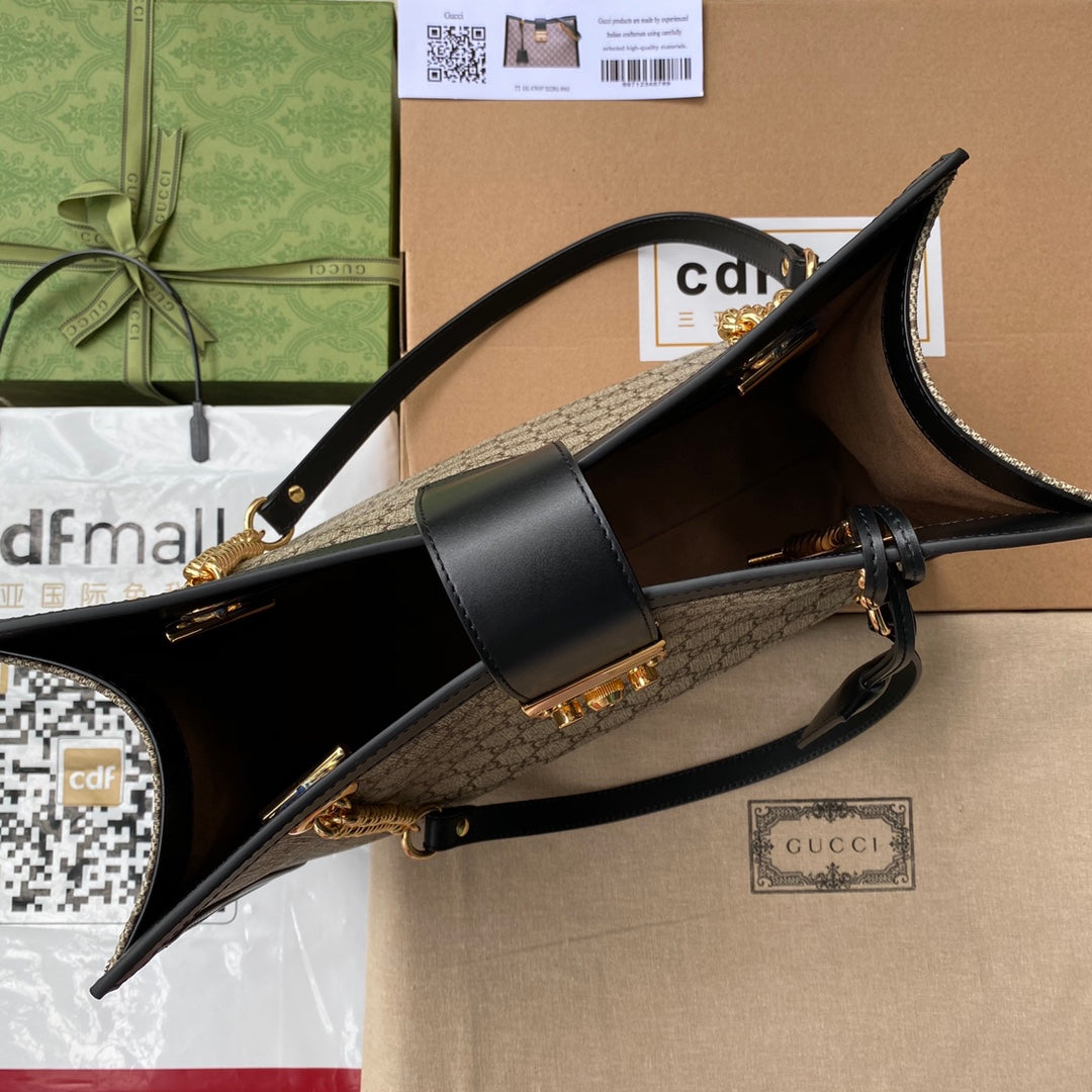 Pronta Entrega – Bolsa Gucci Padlock GG de Ombro Média