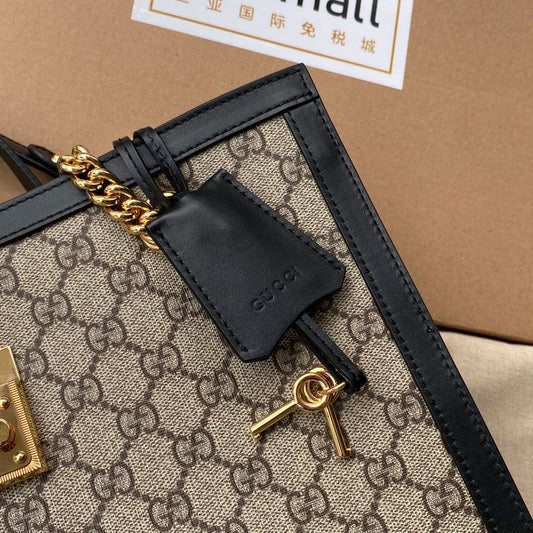 Pronta Entrega – Bolsa Gucci Padlock GG de Ombro Média