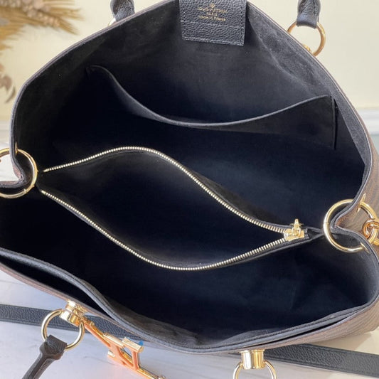 Pronta Entrega – Bolsa Modelo Louis Vuitton Riverside Alça Preta