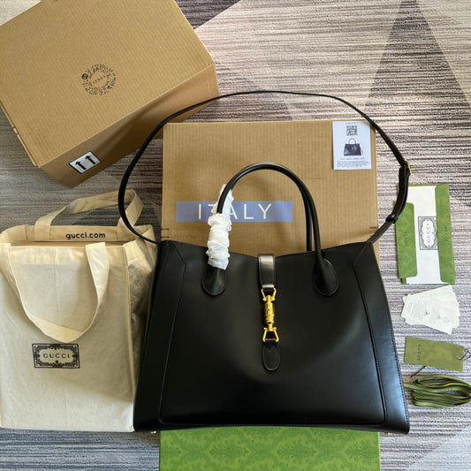 Pronta Entrega – Bolsa Gucci Tote Jackie 1961 Média