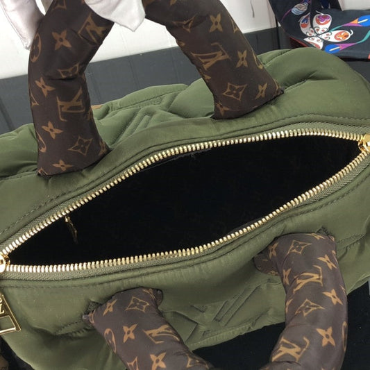 Pronta Entrega – Bolsa Modelo Louis Vuitton Speedy Bandoulière 25 verde
