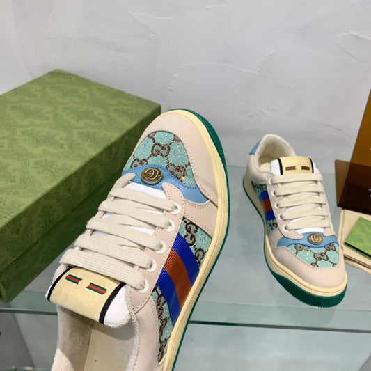 Pronta Entrega – Tênis Modelo Gucci GG Screener Azul