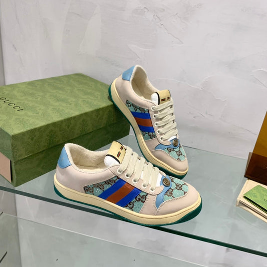 Pronta Entrega – Tênis Modelo Gucci GG Screener Azul