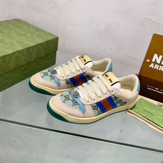 Pronta Entrega – Tênis Modelo Gucci GG Screener Azul