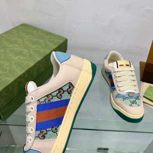 Pronta Entrega – Tênis Modelo Gucci GG Screener Azul