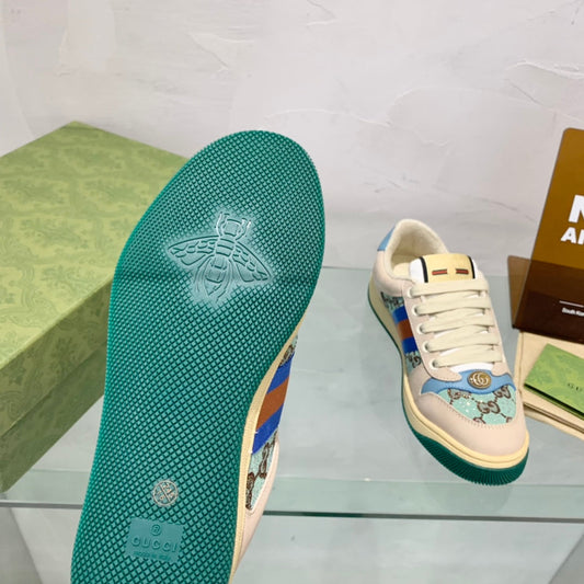 Pronta Entrega – Tênis Modelo Gucci GG Screener Azul