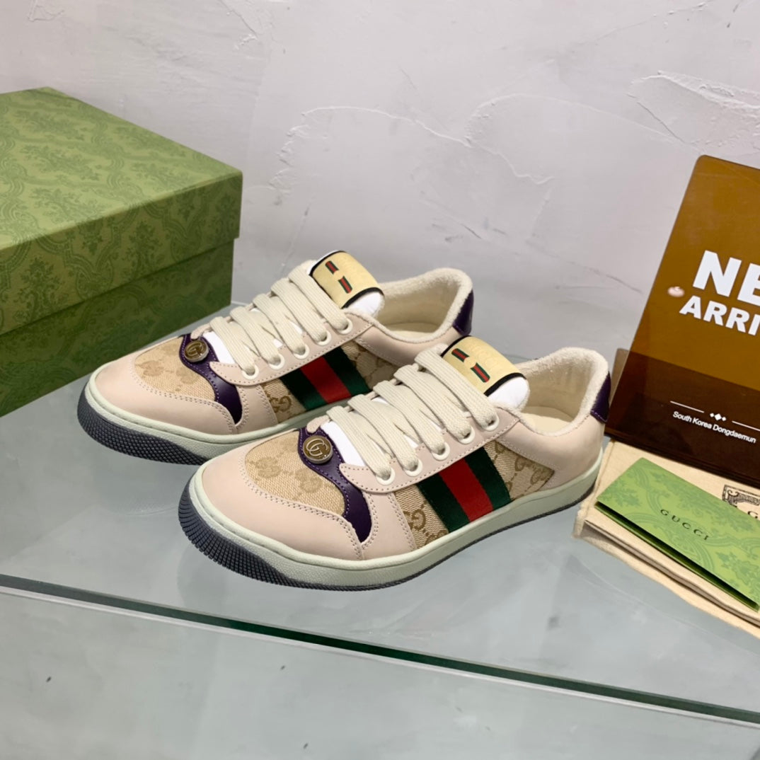 Pronta Entrega – Tênis Modelo Gucci Modelo GG Screener