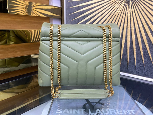 Pronta Entrega – Bolsa Modelo Saint Laurent Tranvesal Lou Sky