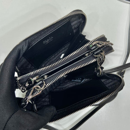 Pronta Entrega – Bolsa Modelo Prada em Couro Saffiano