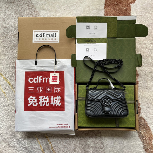 Pronta Entrega – Bolsa Gucci alça superior GG Marmont