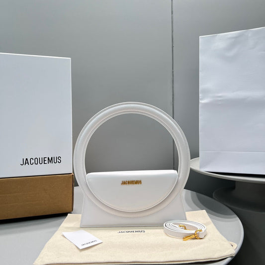 Pronta Entrega – Bolsa Modelo Jacquemus Tote Le sac Rond