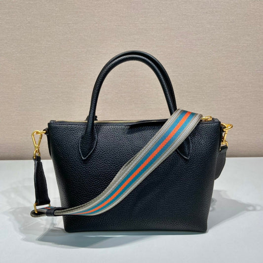 Pronta Entrega – Bolsa Modelo Prada Daino Preta Italiana
