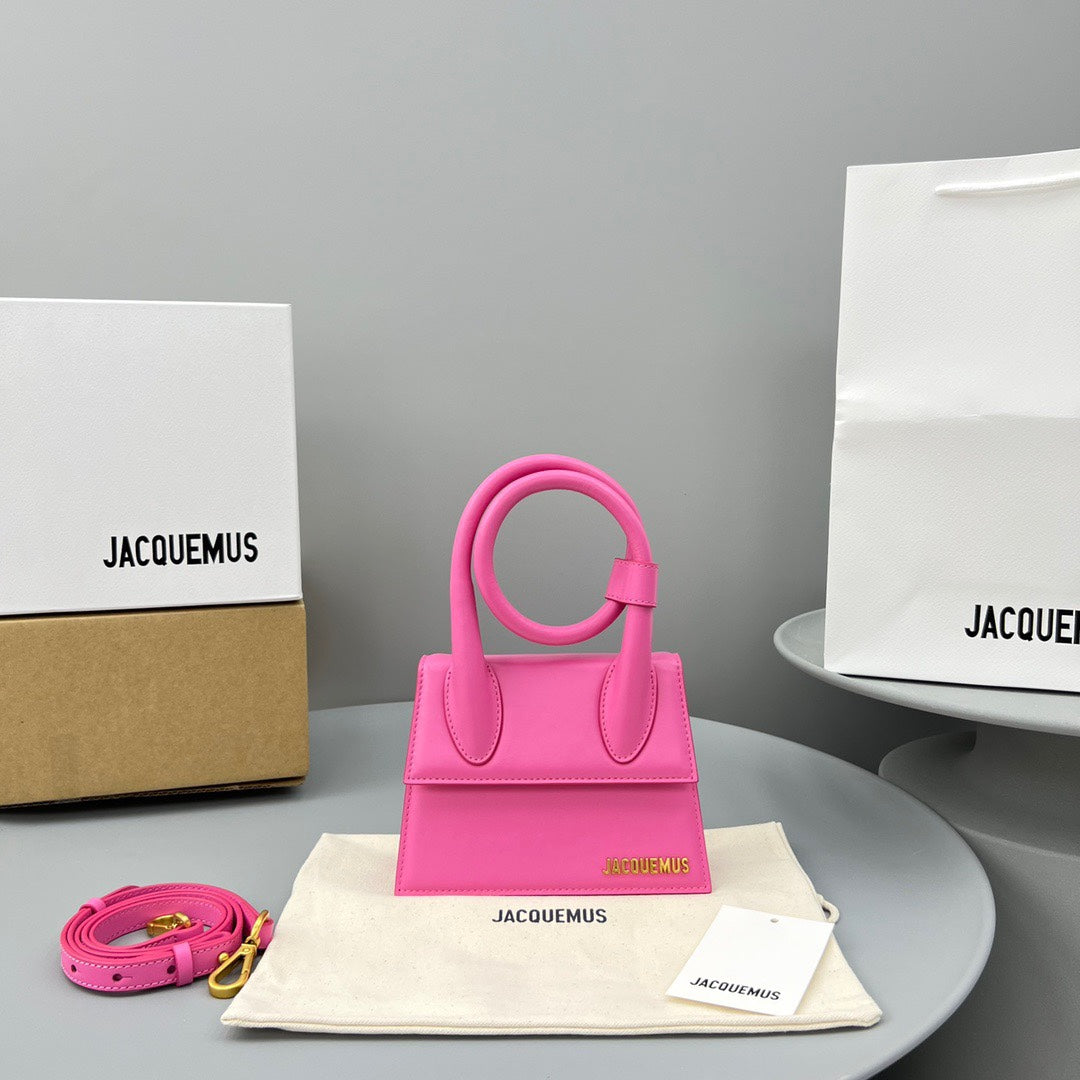 Pronta Entrega – Bolsa Modelo Jacquemus Le Chiquito Noeud