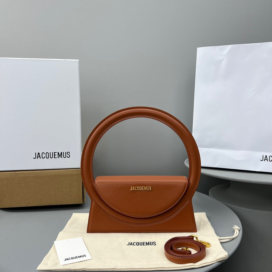 Pronta Entrega – Bolsa Modelo Jacquemus Tote Le sac Rond