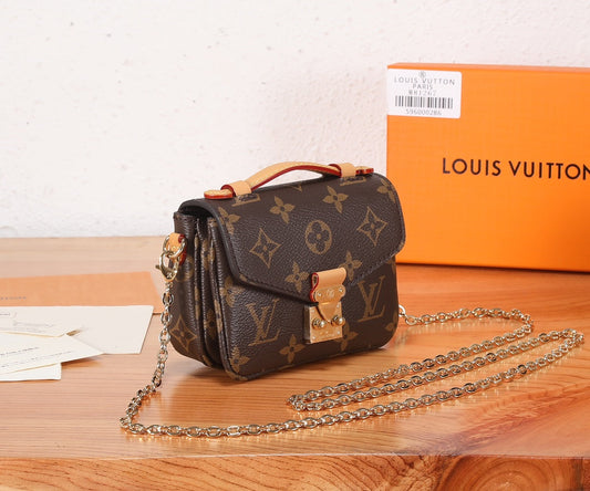 Pronta Entrega – Bolsa Louis Vuitton Micro Bolsa Métis