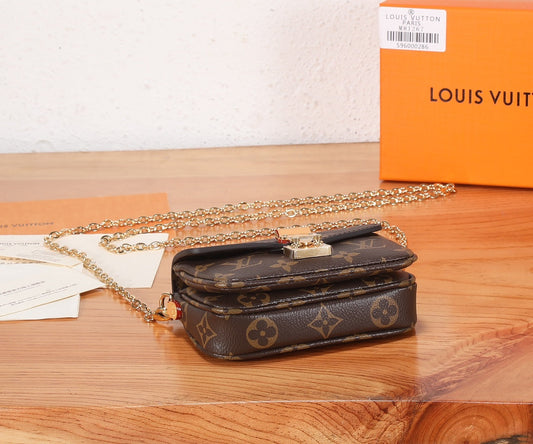 Pronta Entrega – Bolsa Louis Vuitton Micro Bolsa Métis