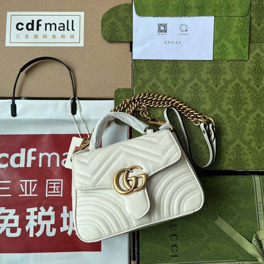 Pronta Entrega – Bolsa Gucci alça superior GG Marmont