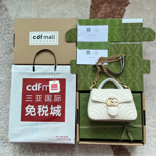 Pronta Entrega – Bolsa Gucci alça superior GG Marmont