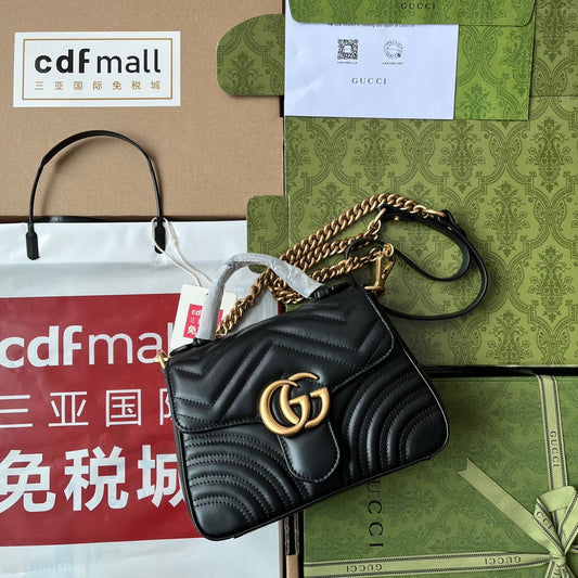 Pronta Entrega – Bolsa Gucci alça superior GG Marmont