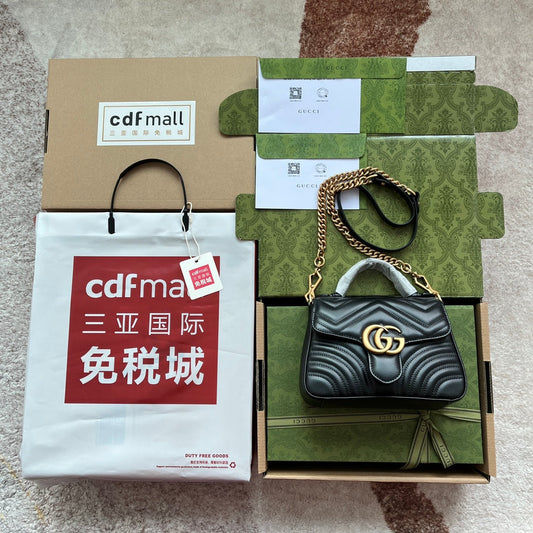 Pronta Entrega – Bolsa Gucci alça superior GG Marmont