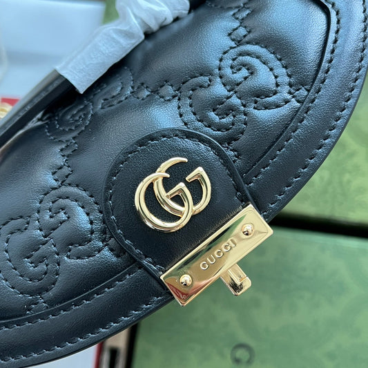 Pronta Entrega – Bolsa Gucci GG matelassê Pequena com Alça Superior