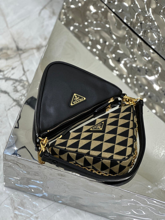 Pronta Entrega – Bolsa Prada Mini em Jacquard Bordado