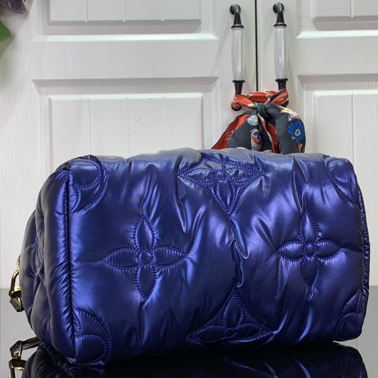 Pronta Entrega – Bolsa Modelo Louis Vuitton Speedy Bandoulière 25 azul