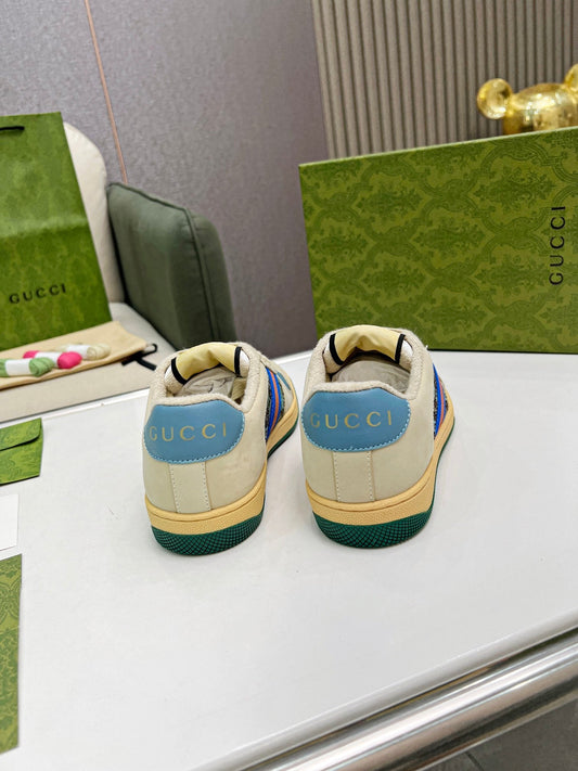 Pronta Entrega – Tênis Modelo Gucci GG Screener Azul