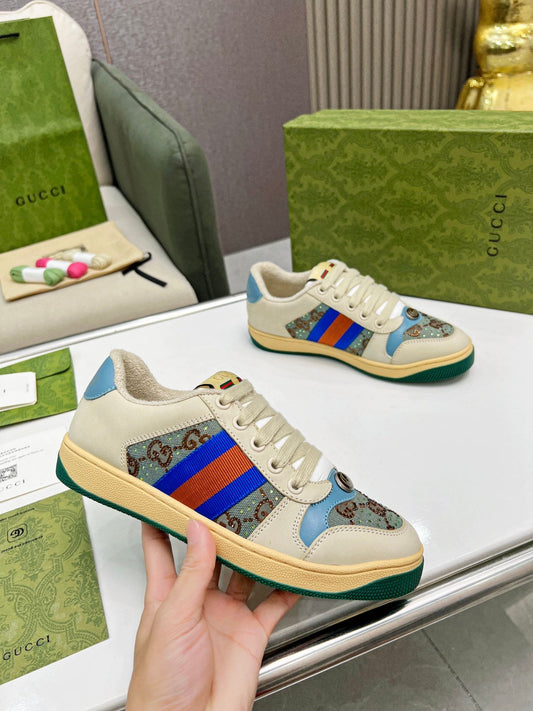 Pronta Entrega – Tênis Modelo Gucci GG Screener Azul