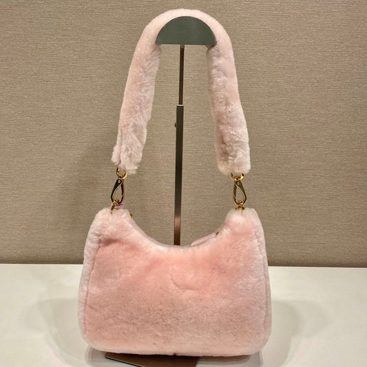 Pronta Entrega – Mini Bolsa Modelo Prada Galleria em Pele de Carneiro