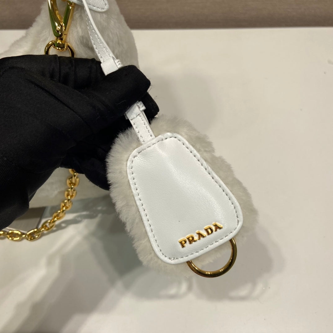 Pronta Entrega – Mini Bolsa Modelo Prada Galleria em Pele de Carneiro