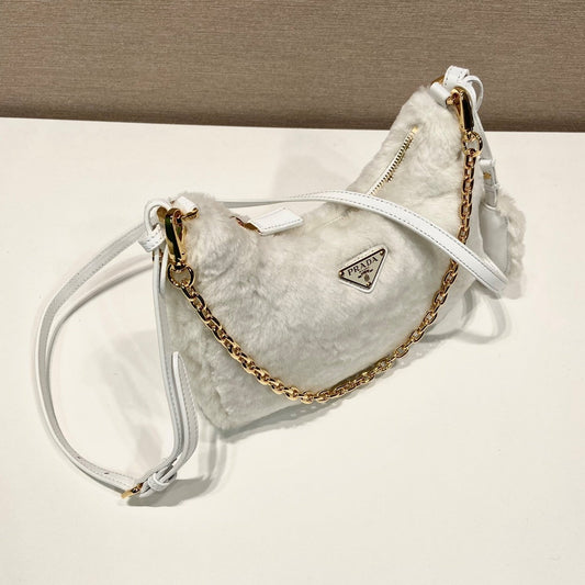 Pronta Entrega – Mini Bolsa Modelo Prada Galleria em Pele de Carneiro