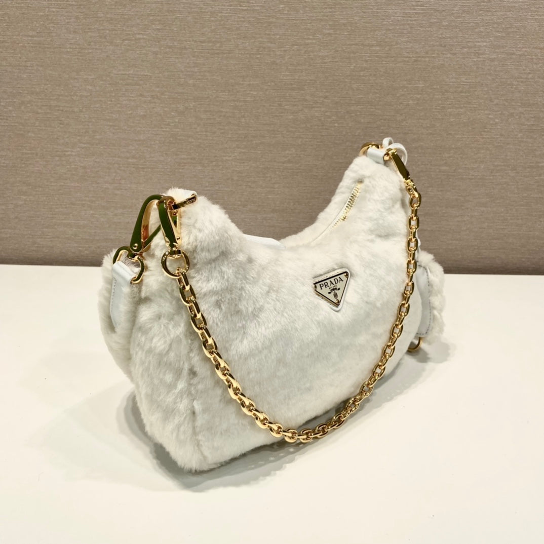 Pronta Entrega – Mini Bolsa Modelo Prada Galleria em Pele de Carneiro