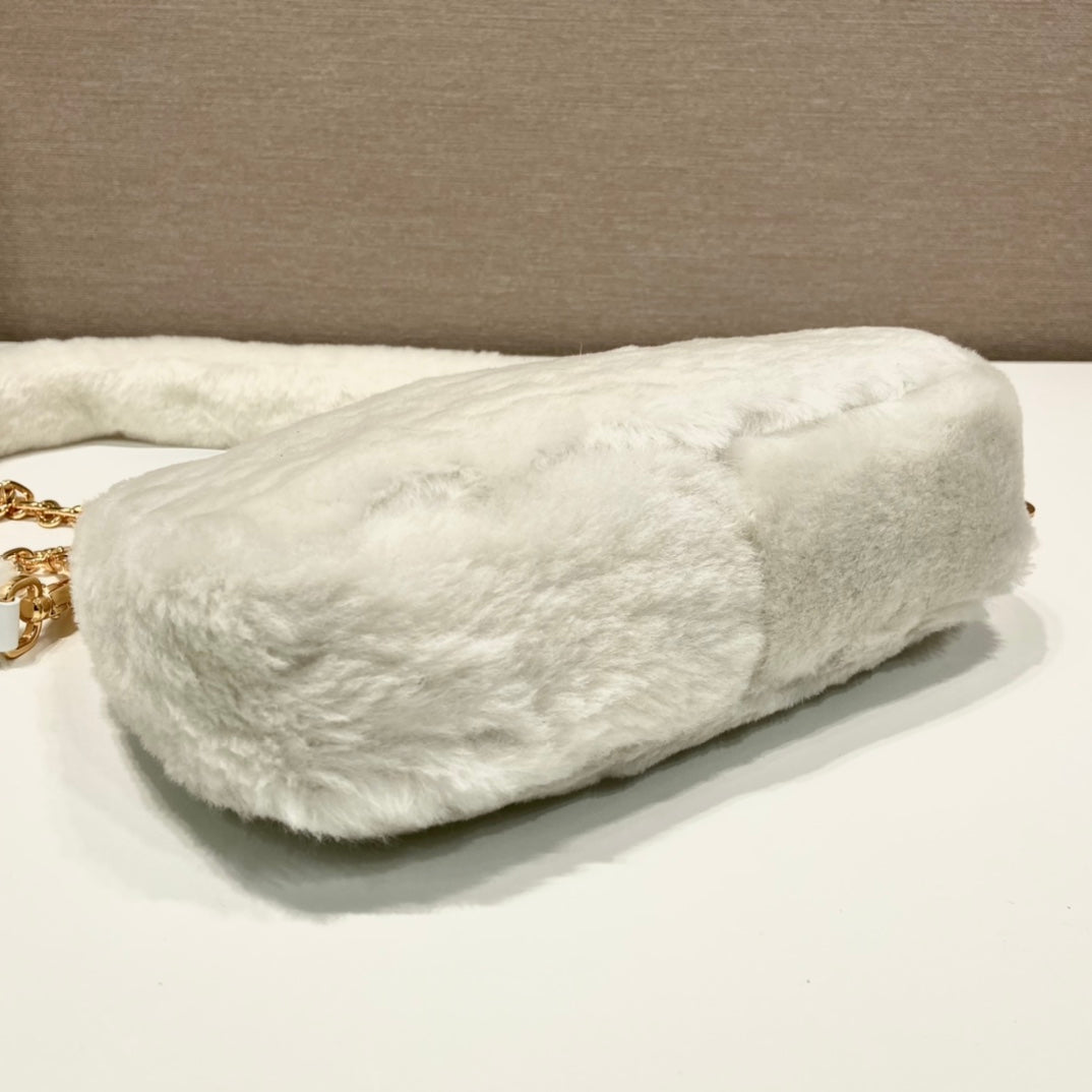 Pronta Entrega – Mini Bolsa Modelo Prada Galleria em Pele de Carneiro