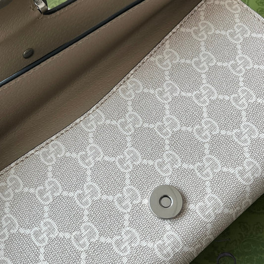 Pronta Entrega – Bolsa Guci Dionysus de Ombro Pequena Estampada