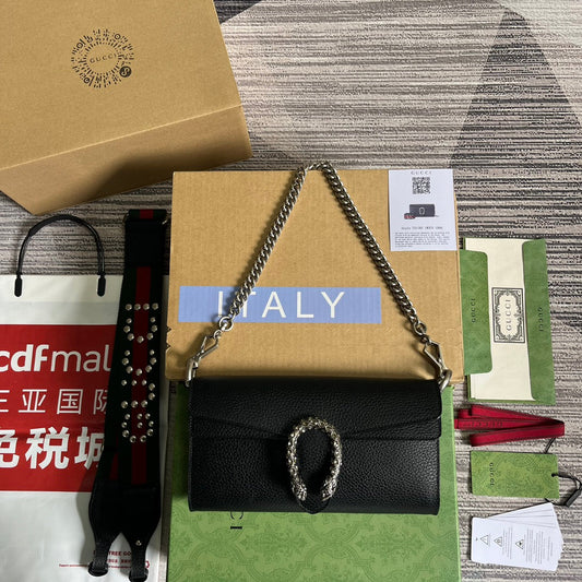 Pronta Entrega – Bolsa Guci Dionysus de Ombro Pequena