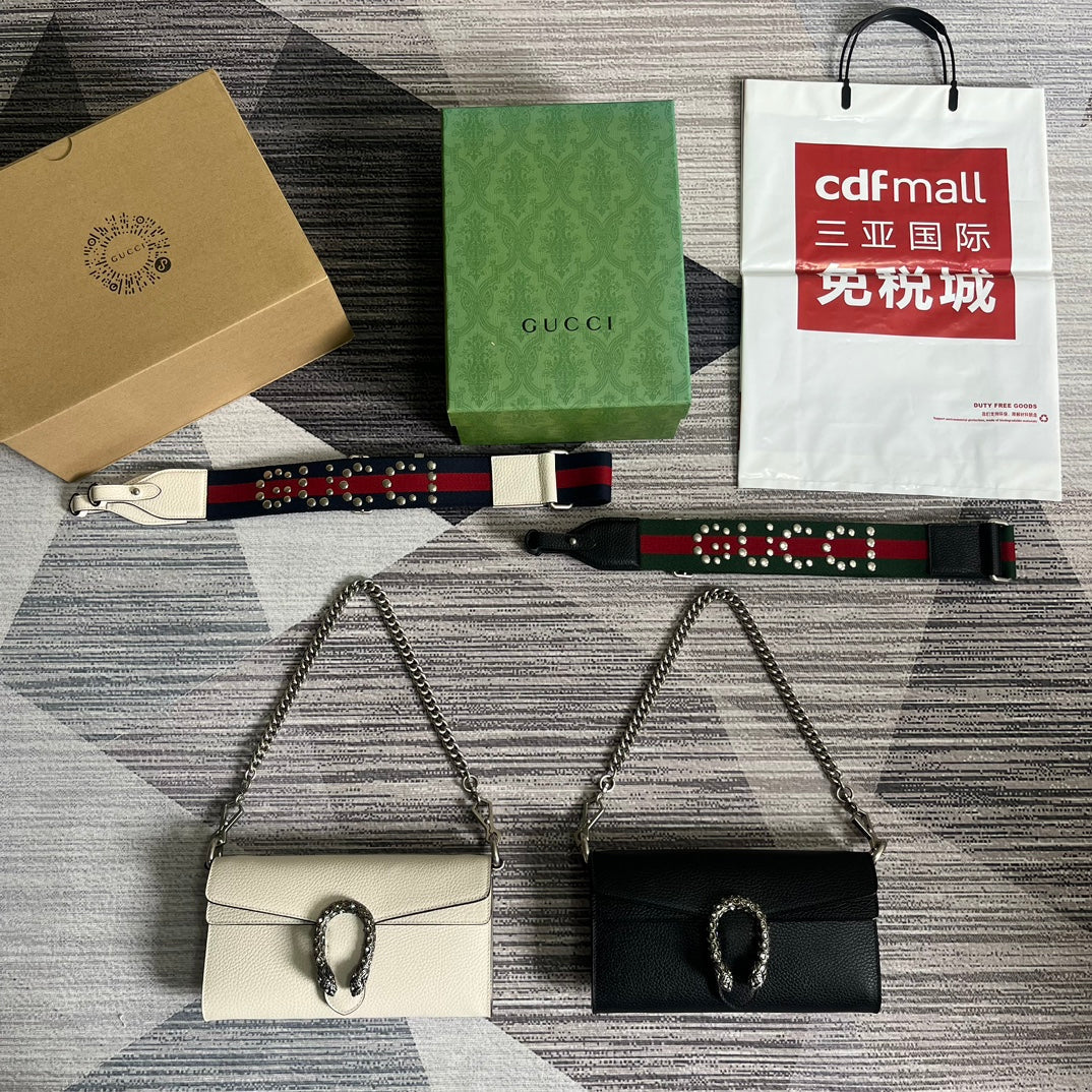 Pronta Entrega – Bolsa Guci Dionysus de Ombro Pequena