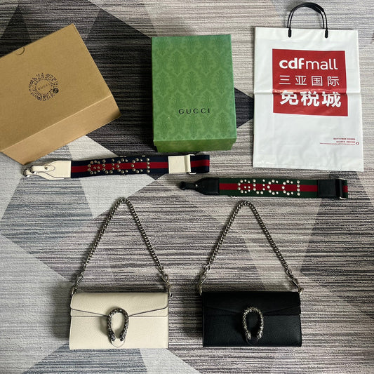 Pronta Entrega – Bolsa Guci Dionysus de Ombro Pequena