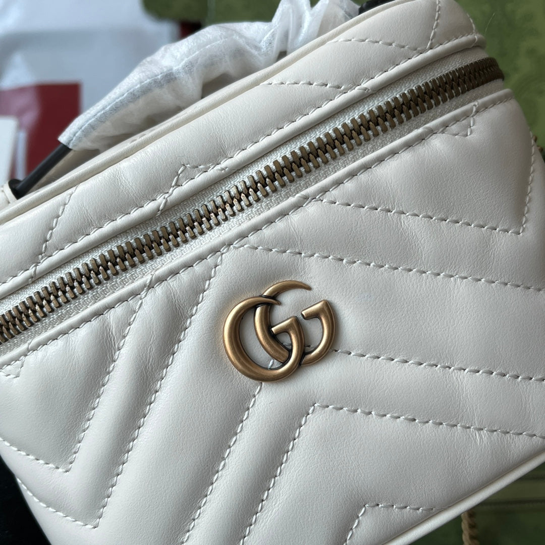 Pronta Entrega – Bolsa Gucci Alça Superior GG Marmont Mini