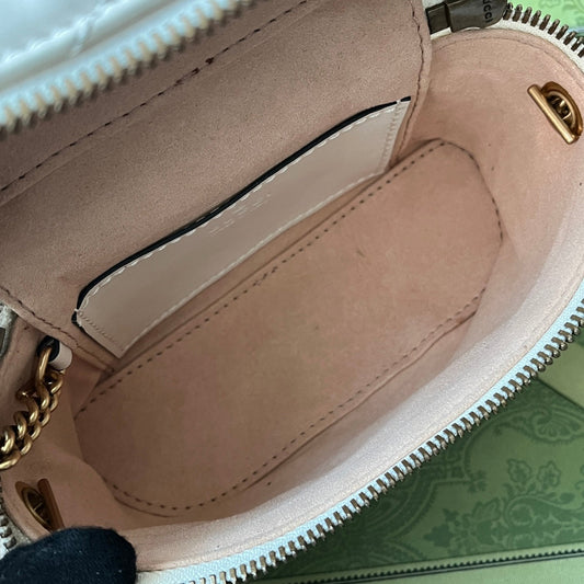 Pronta Entrega – Bolsa Gucci Alça Superior GG Marmont Mini